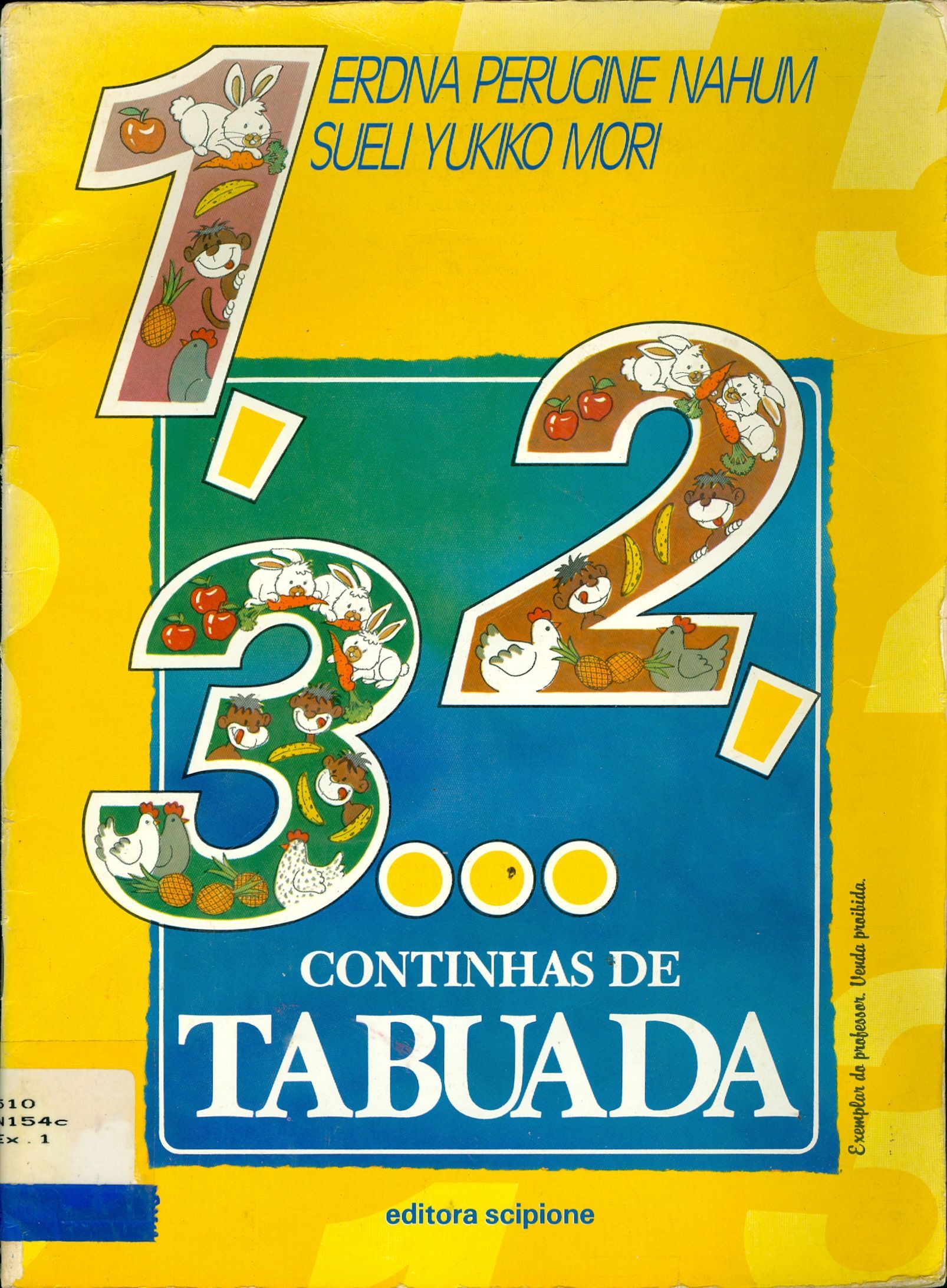1, 2, 3... CONTINHAS DE TABUADA