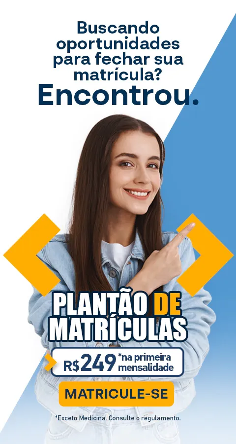 [HOME] Plantão de Matricula - semi e presencial