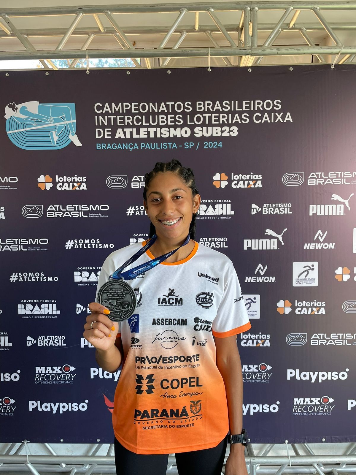 Estudante de Fisioterapia do Centro Universitário Integrado é convocada para o Sul-Americano de Atletismo Sub-23