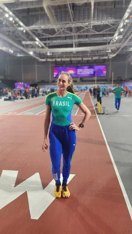 Flávia Maria de Lima participa do Campeonato Mundial Indoor de Atletismo na Escócia